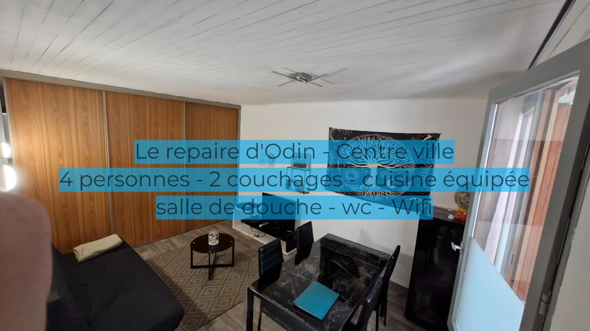 Le Repaire D'Odin - Au Coeur Du Centre Ville Сен-Клод Екстериор снимка
